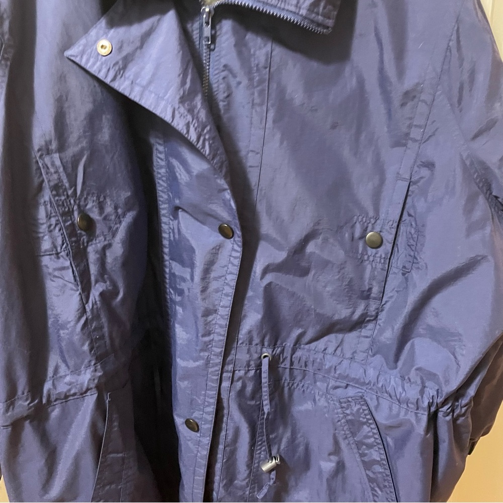 Hunters Run Mens Blue Winter Coat Size Tag Missing (1X?) Photos Navy Blue Lined - Picture 5 of 10